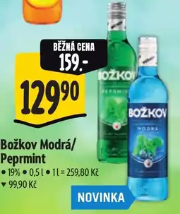 Albert Božkov Modrá/ Peprmint nabídka