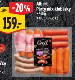 Albert Albert Párty mix klobásky nabídka