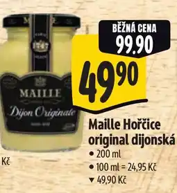 Albert Maille Hořčice original dijonská nabídka