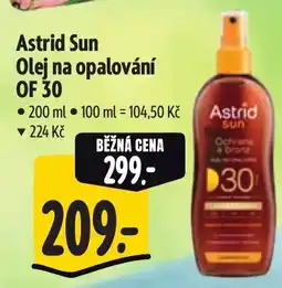 Albert Astrid Sun Olej na opalování OF 30 nabídka