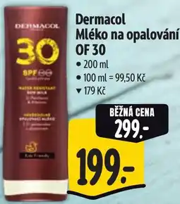 Albert Dermacol Mléko na opalování OF 30 nabídka