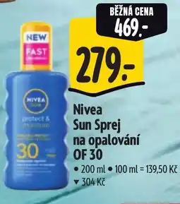 Albert Nivea Sun Sprej na opalování OF 30 nabídka