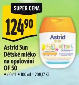 Albert Astrid Sun Dětské mléko na opalování OF 50 nabídka