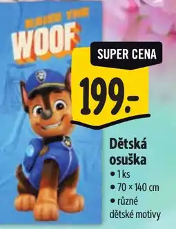 Albert Dětská osuška nabídka