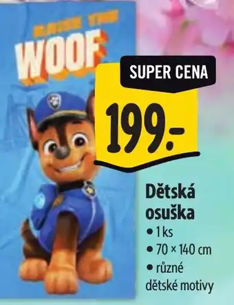 Albert Dětská osuška nabídka