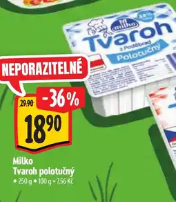 Albert Milko Tvaroh polotučný nabídka