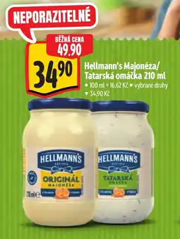 Albert Hellmann's Majonéza/ Tatarská omáčka nabídka