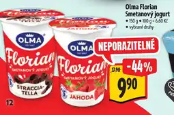Albert Olma Florian Smetanový jogurt nabídka