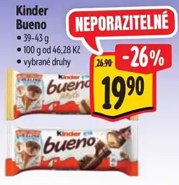 Albert Kinder Bueno nabídka