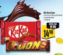Albert Kit Kat/Lion nabídka