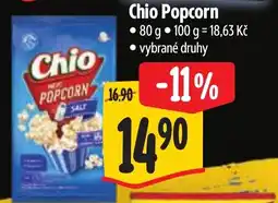 Albert Chio Popcorn nabídka