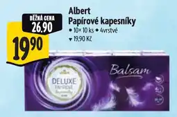 Albert Albert Papírové kapesníky nabídka