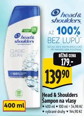 Albert Head & Shoulders Sampon na vlasy nabídka