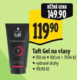 Albert Taft Gel na vlasy nabídka