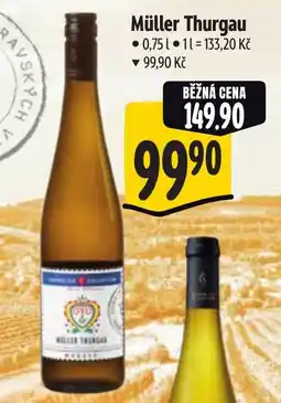 Albert Müller Thurgau nabídka
