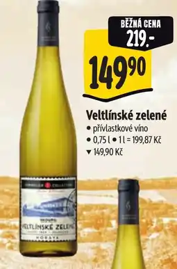 Albert Veltlínské zelené nabídka