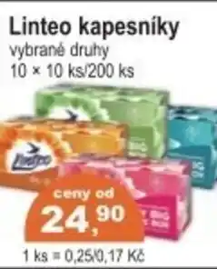 Coop Linteo kapesníky nabídka