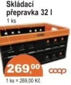 Coop Skládací přepravka nabídka