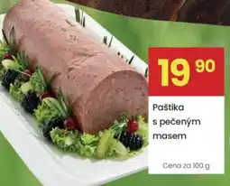 Kubík potraviny Paštika s pečeným masem nabídka