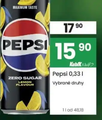 Kubík potraviny Pepsi nabídka