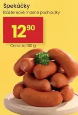Kubík potraviny Špekáčky nabídka