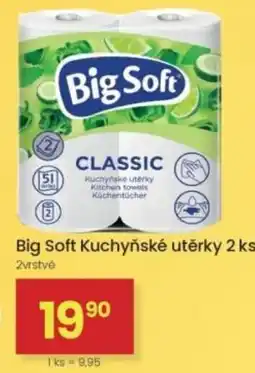 Kubík potraviny Big Soft Kuchyňské utěrky nabídka
