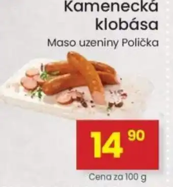 Kubík potraviny Kamenecká klobása nabídka
