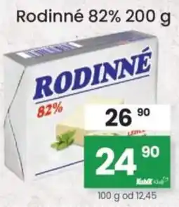 Kubík potraviny Rodinné 82% nabídka