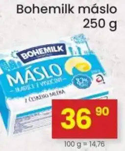 Kubík potraviny Bohemilk máslo nabídka