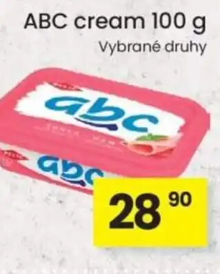 Kubík potraviny ABC cream nabídka