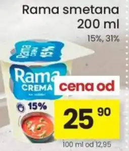 Kubík potraviny Rama smetana nabídka