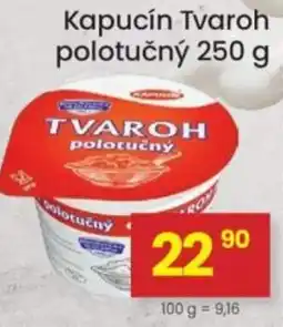 Kubík potraviny Kapucín Tvaroh polotučný nabídka