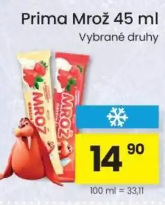 Kubík potraviny Prima Mrož nabídka