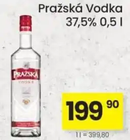 Kubík potraviny Pražská Vodka 37,5% nabídka