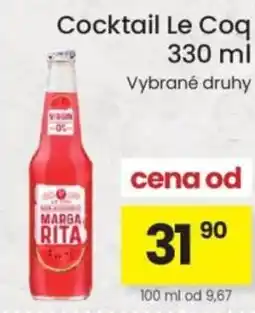 Kubík potraviny Cocktail Le Coq nabídka