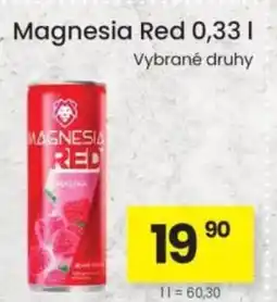 Kubík potraviny Magnesia Red nabídka