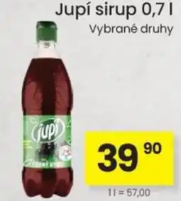 Kubík potraviny Jupí sirup nabídka