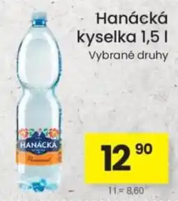 Kubík potraviny Hanácká kyselka nabídka