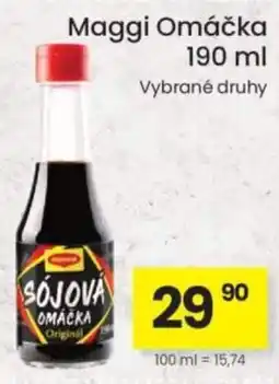 Kubík potraviny Maggi Omáčka nabídka