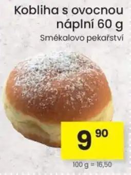 Kubík potraviny Kobliha s ovocnou náplní nabídka