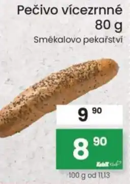 Kubík potraviny Pečivo vícezrnné nabídka