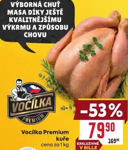 Billa Vocílka Premium kuře nabídka