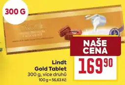 Billa Lindt Gold Tablet nabídka
