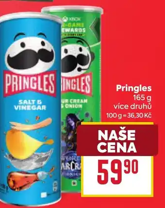 Billa Pringles nabídka