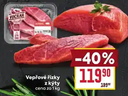 Billa Vepřové řízky z kýty nabídka
