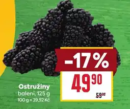 Billa Ostružiny nabídka