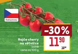 Billa Rajče cherry na větvičce nabídka