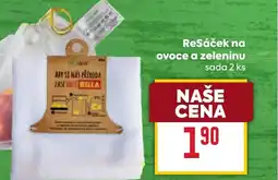 Billa ReSáček na ovoce a zeleninu nabídka