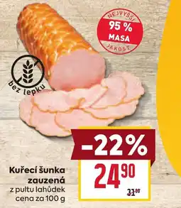 Billa Kuřecí šunka zauzená nabídka