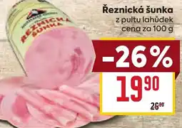 Billa Řeznická šunka nabídka
